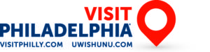 Logo Reads: Visit Philadelphia : visitphilly.com Uwishunu.com