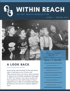 Within Reach Newsletter Front Page Volume 1
