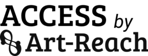 Access by Art-Reach in black text